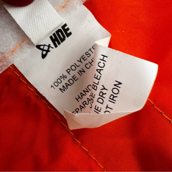 Orange Hooded Reflective Dog Jacket - Picture 6 of 7